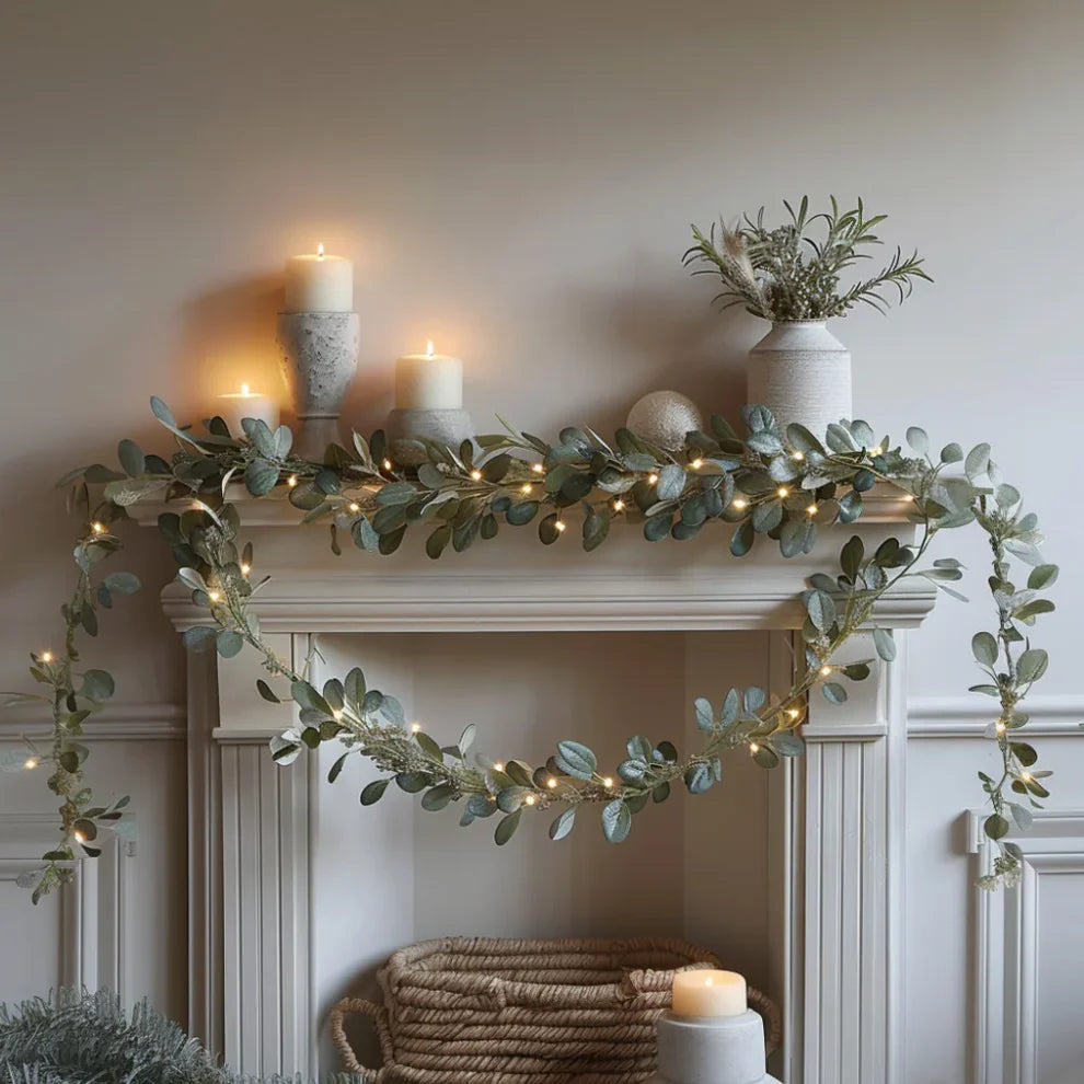 Liora – Olivenranken-Lichter für Elegantes Zuhause-Glühen