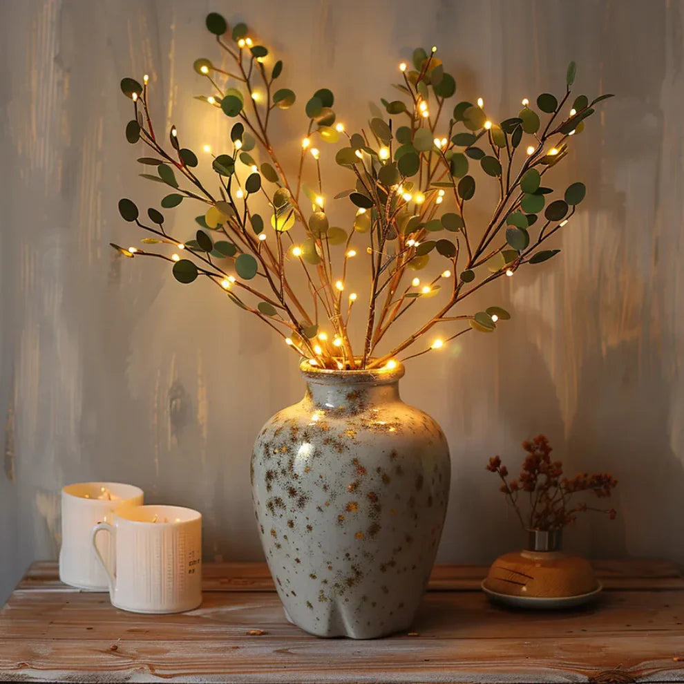 Liora – Olivenranken-Lichter für Elegantes Zuhause-Glühen