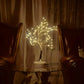 Elara – Lichterbaum Lampe mit Feenlichtern