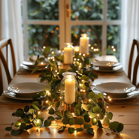 Liora – Olivenranken-Lichter für Elegantes Zuhause-Glühen